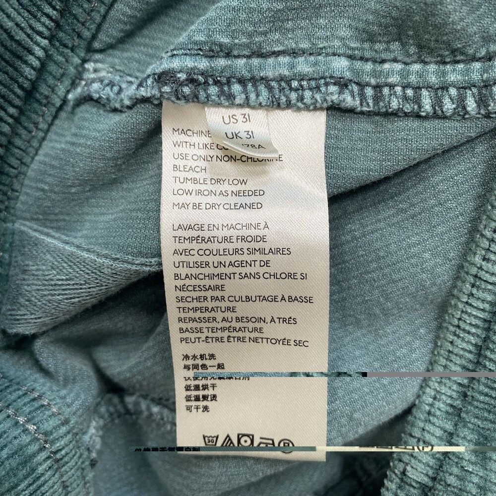 Anthropologie Pilcro And The Letterpress High-Rise Bootcut Corduroy Pants 31 - Picture 14 of 15